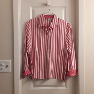 COPY - Silk strips blouse